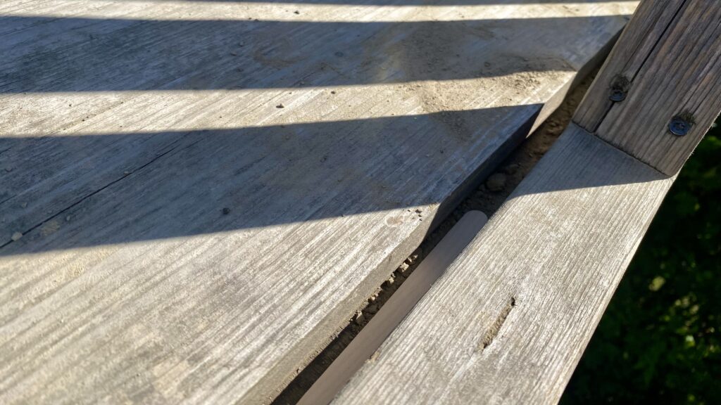Glacéstängel versteckt im Turm